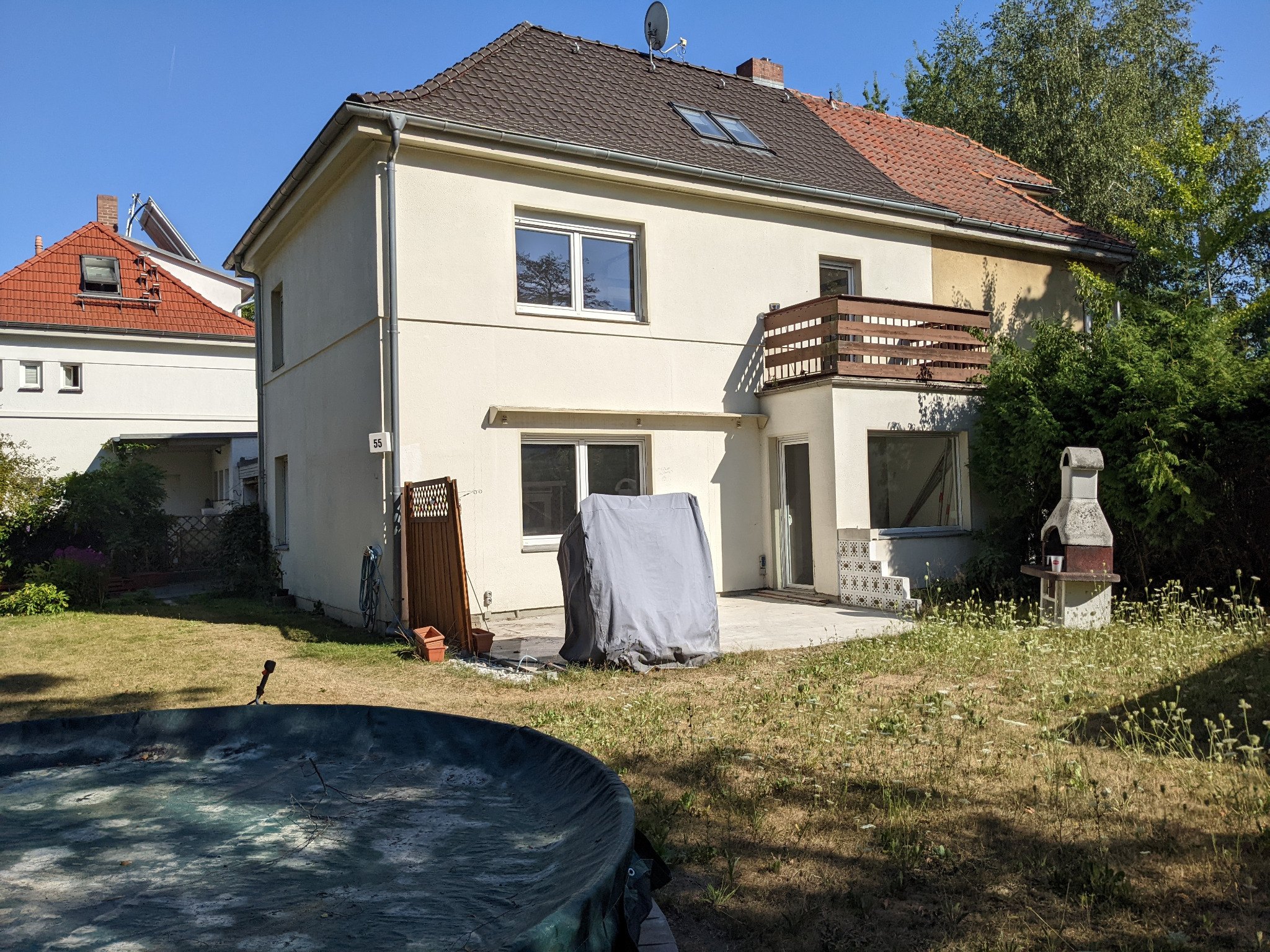 Fassade vor der Sanierung
